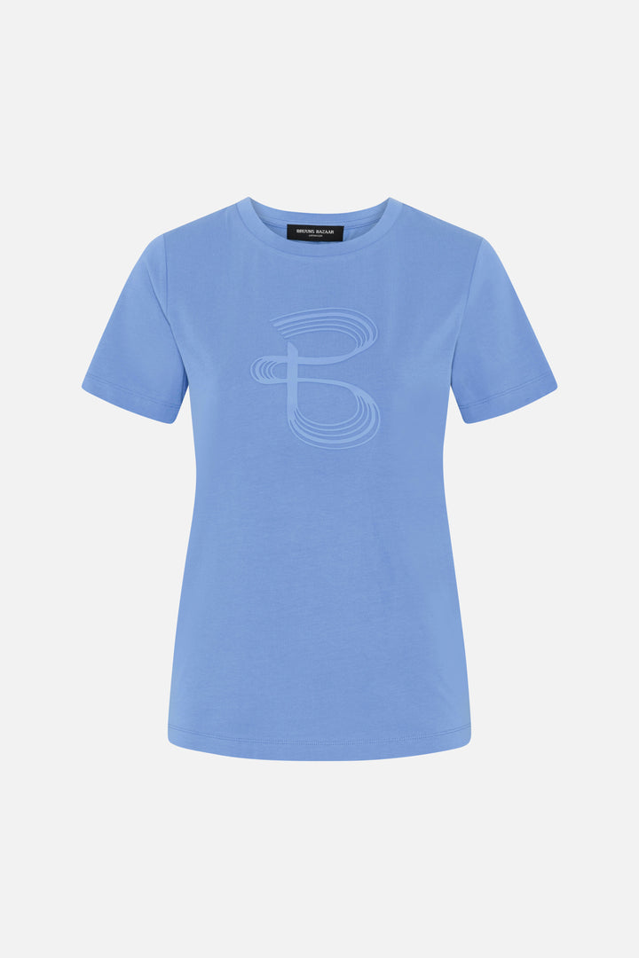 Bruuns Bazaar Women AlnusBBRuba t-shirt T-shirts Cornflower blue