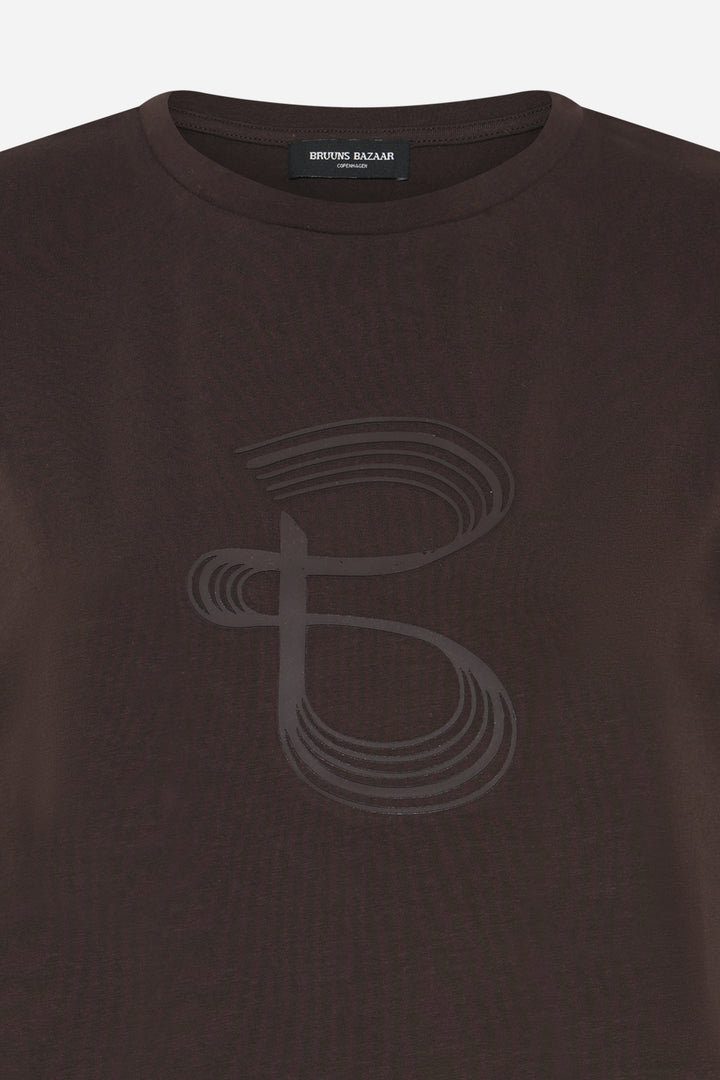 Bruuns Bazaar Women AlnusBBRuba tee T-shirts Chestnut