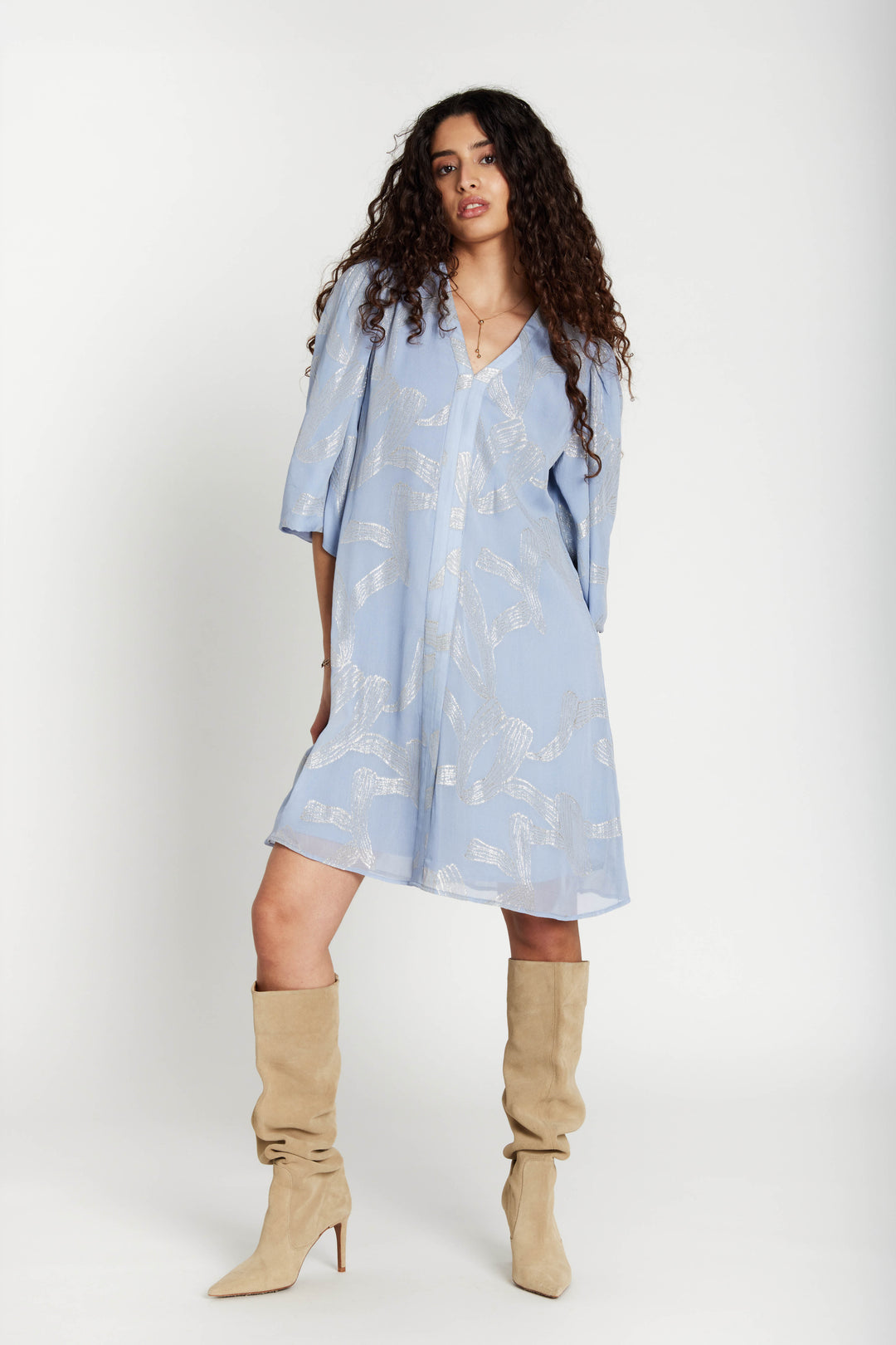 Bruuns Bazaar Women AmmandraBBMajlyas dress Kjoler Eventide Blue