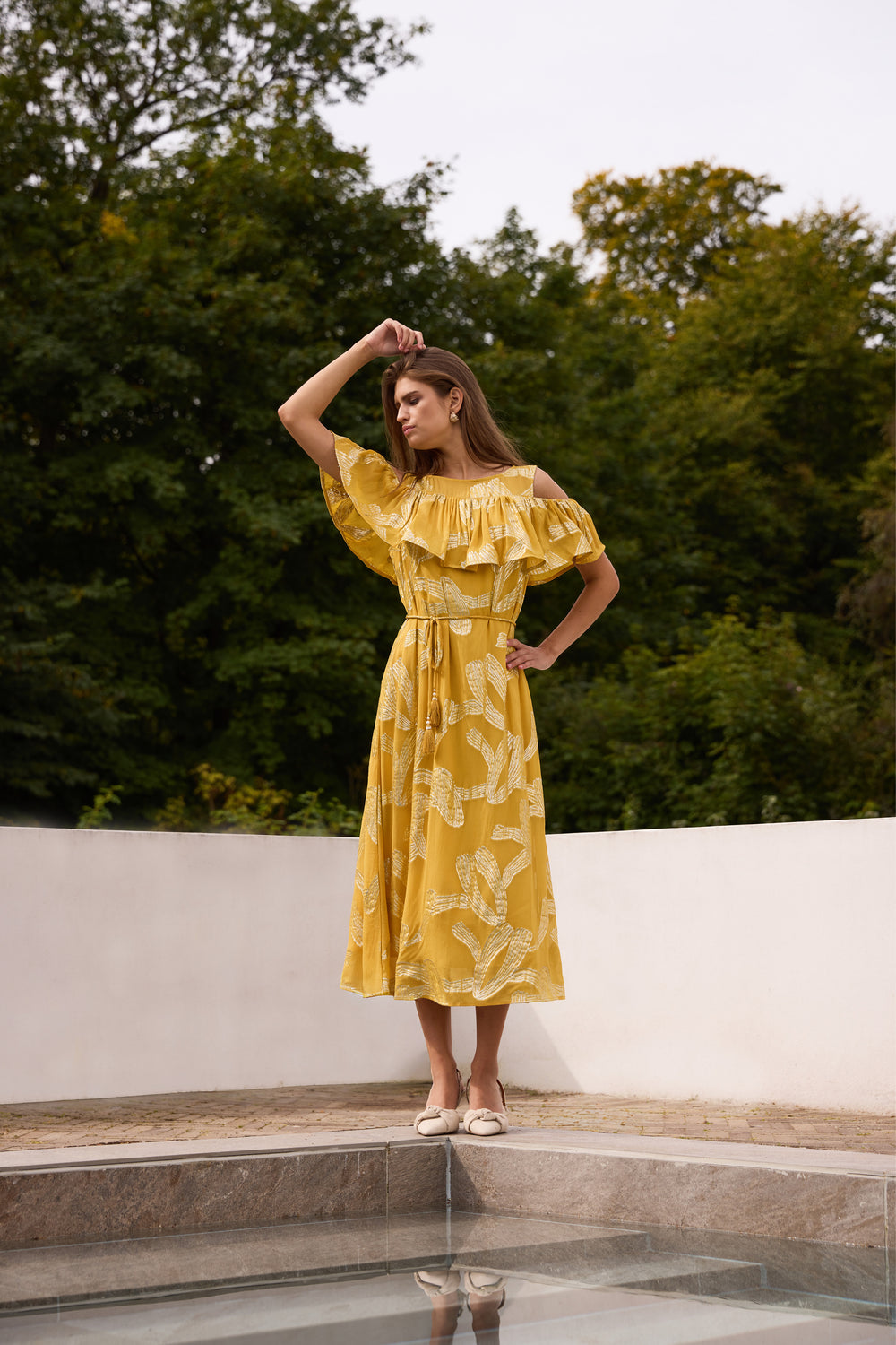 Bruuns Bazaar Women AmmandraBBZinnas dress Kjoler Honey