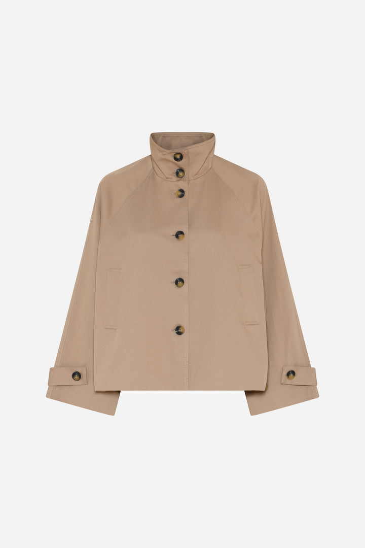 Bruuns Bazaar Women AmomumBBToma jacket Overtøj Dark sand