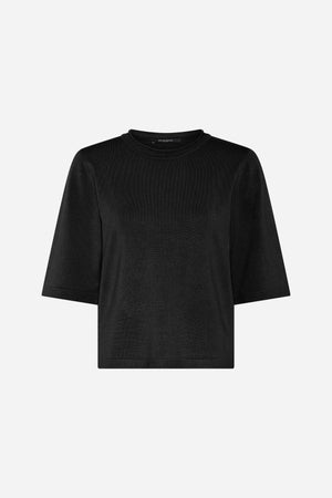 Bruuns Bazaar Women AnemoneBBAndra strik Strik Black