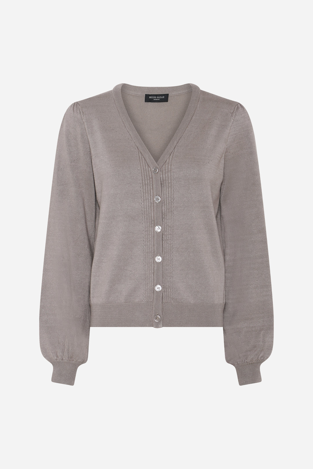 Bruuns Bazaar Women AnemoneBBCarlinas cardigan Strik Fungi melange