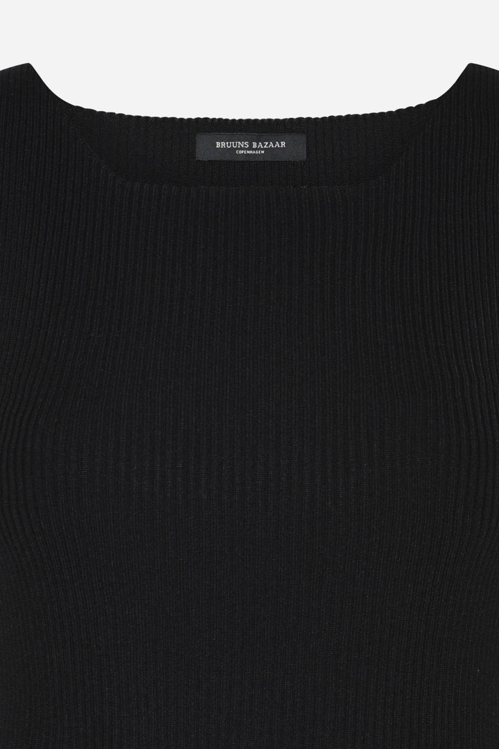 Bruuns Bazaar Women AnemoneBBDiti knit top Strik Black