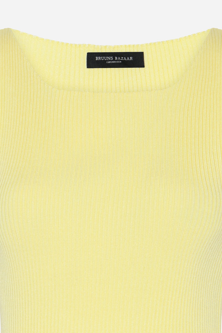 Bruuns Bazaar Women AnemoneBBDiti knit top Strik Lemon