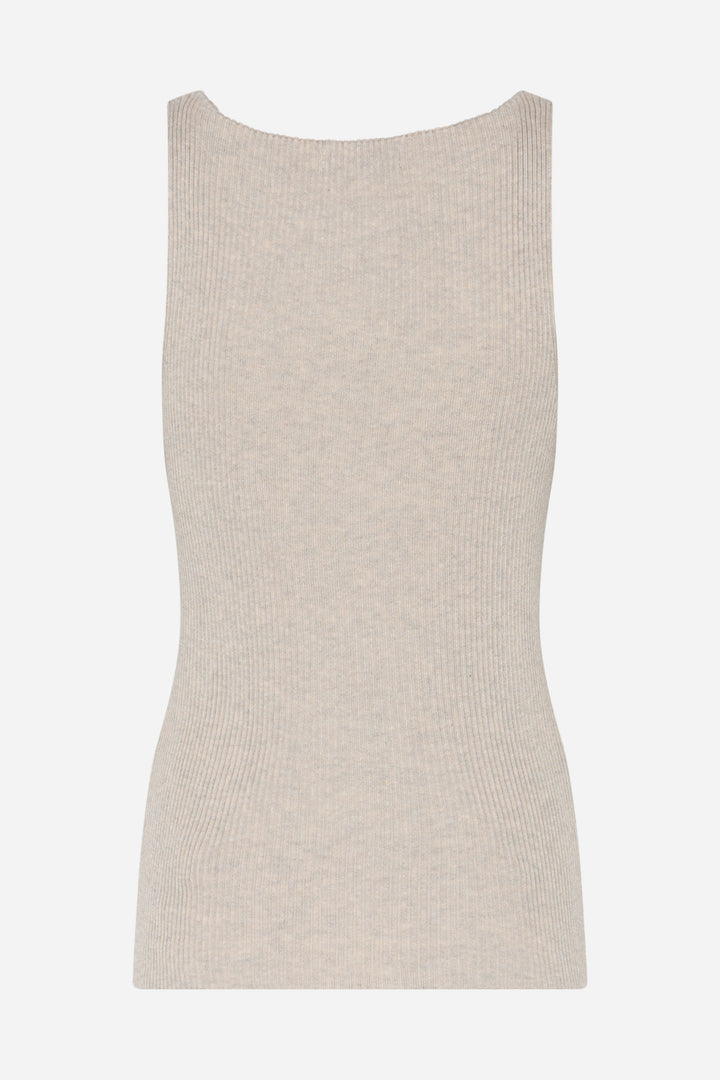 Bruuns Bazaar Women AnemoneBBDiti knit top Strik Sand Melange