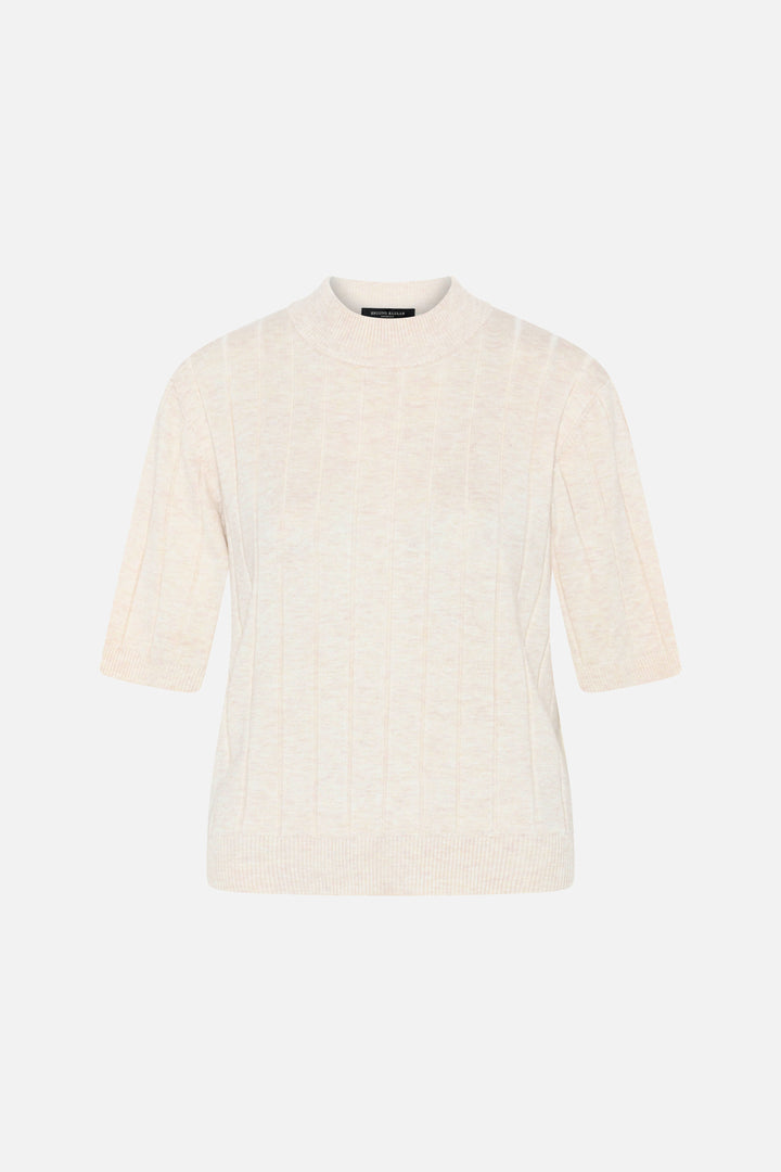 Bruuns Bazaar Women AnemoneBBGlady knit Strik White Cream melange