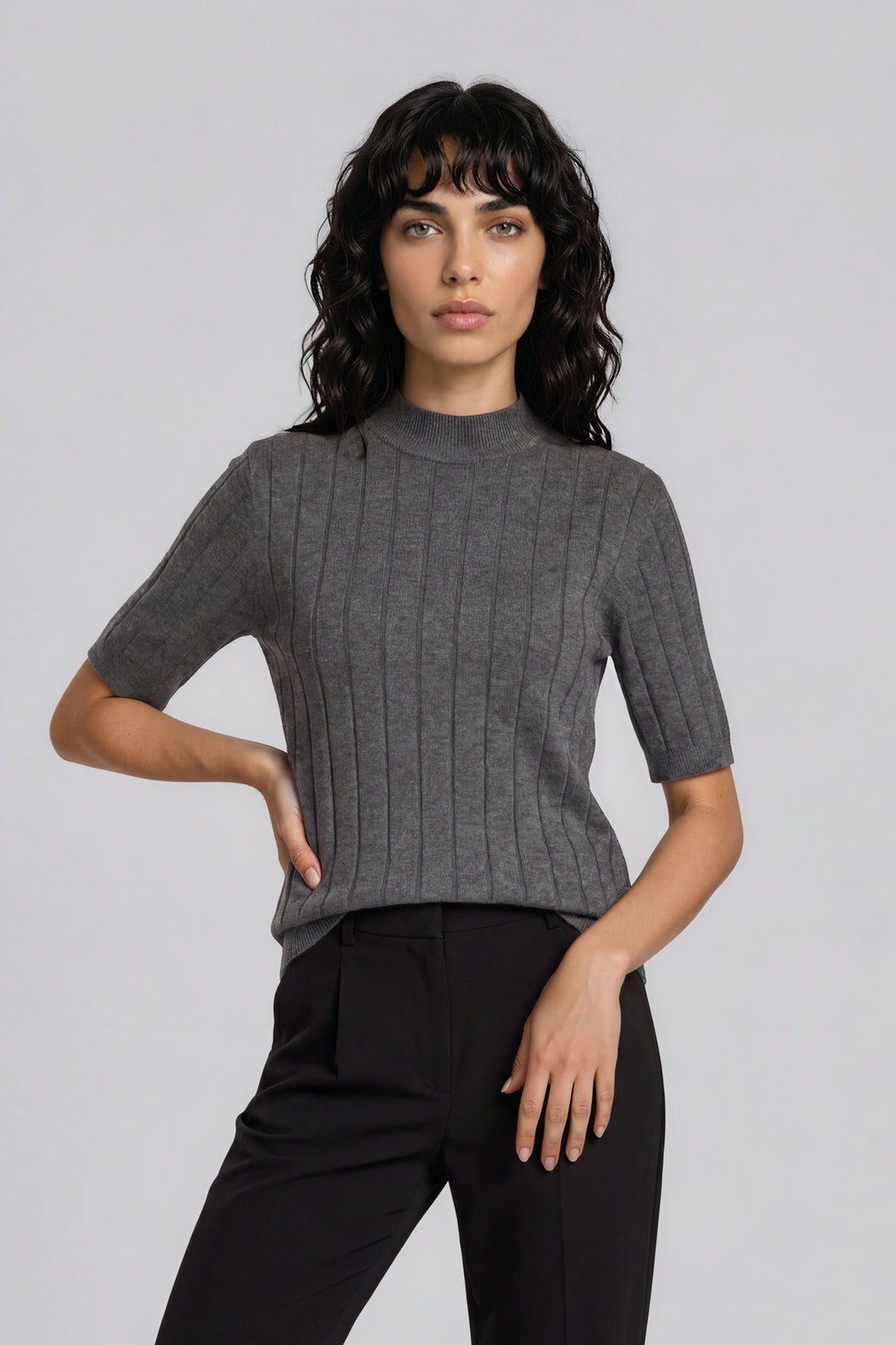 Bruuns Bazaar Women AnemoneBBGlady strik Strik Grey mel