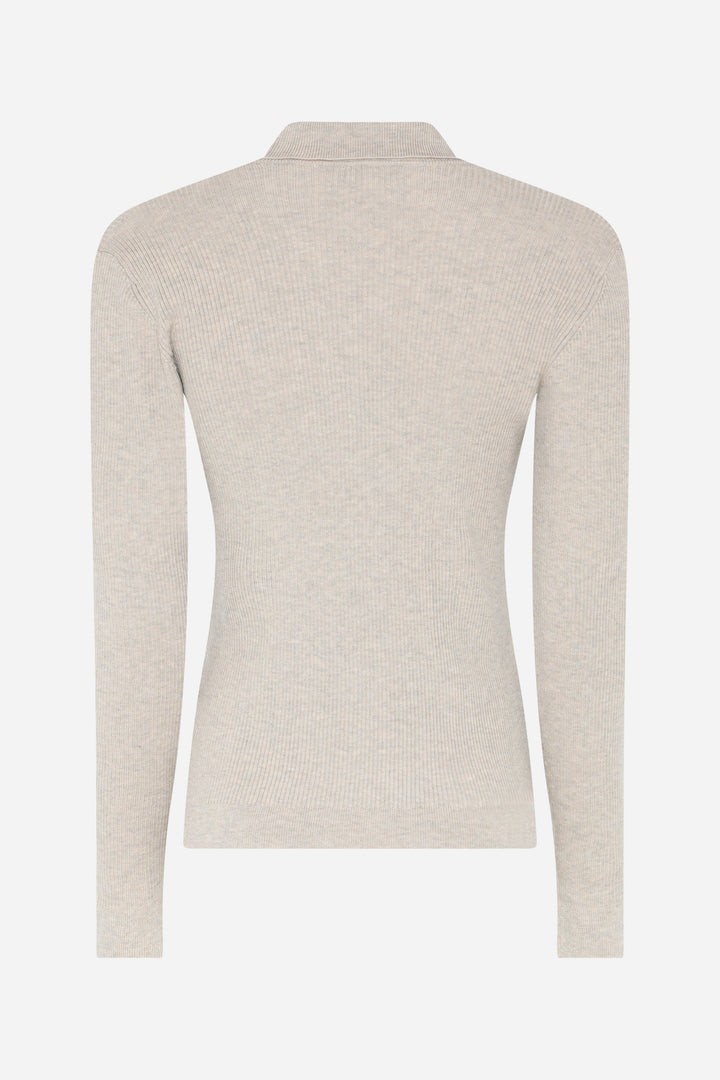 Bruuns Bazaar Women AnemoneBBValea strik polo Strik Sand Melange
