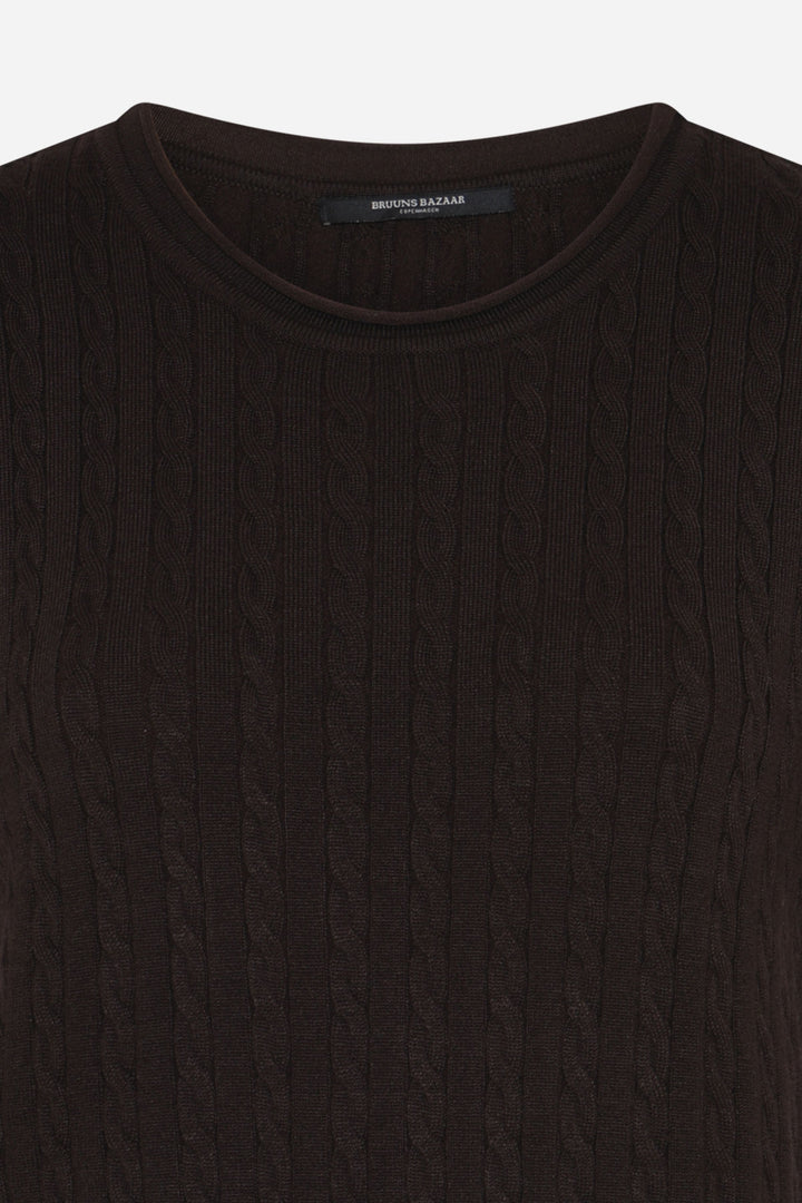Bruuns Bazaar Women AnemoneBBGlenda strik Strik Chocolate brown