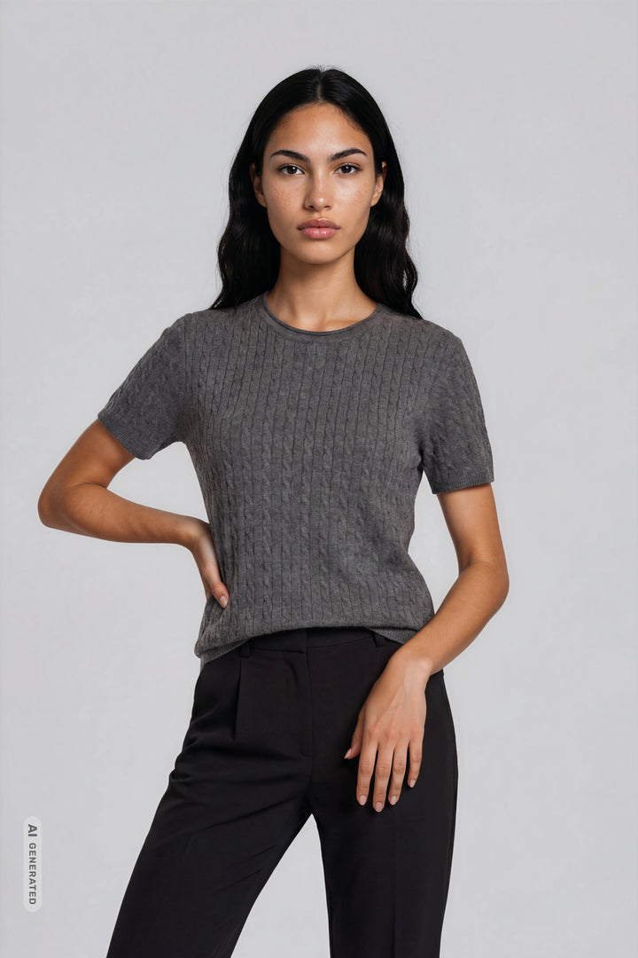 Bruuns Bazaar Women AnemoneBBGlenda strik Strik Grey Melange