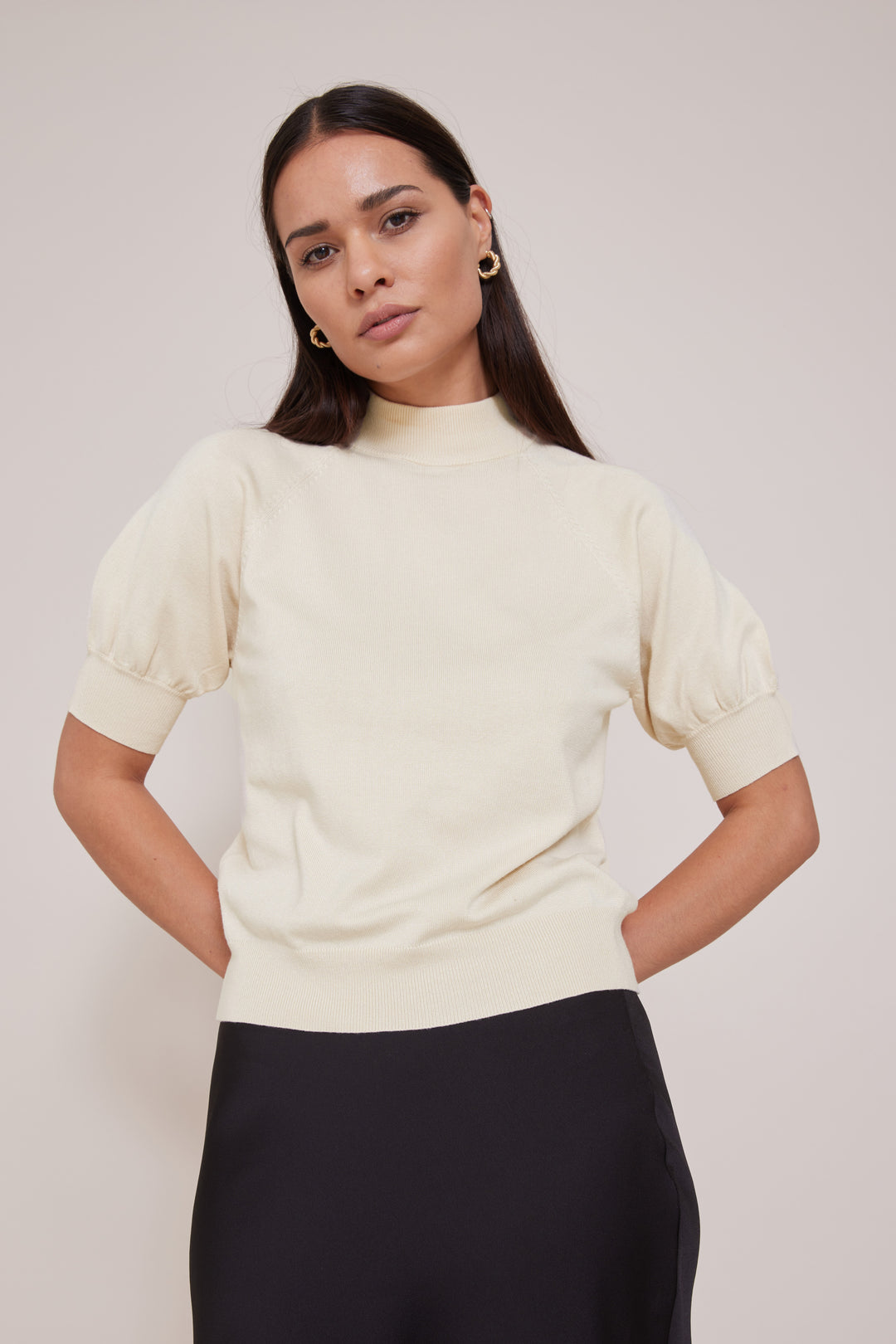 Bruuns Bazaar Women AnemoneBBHalias knit Strik White Cream