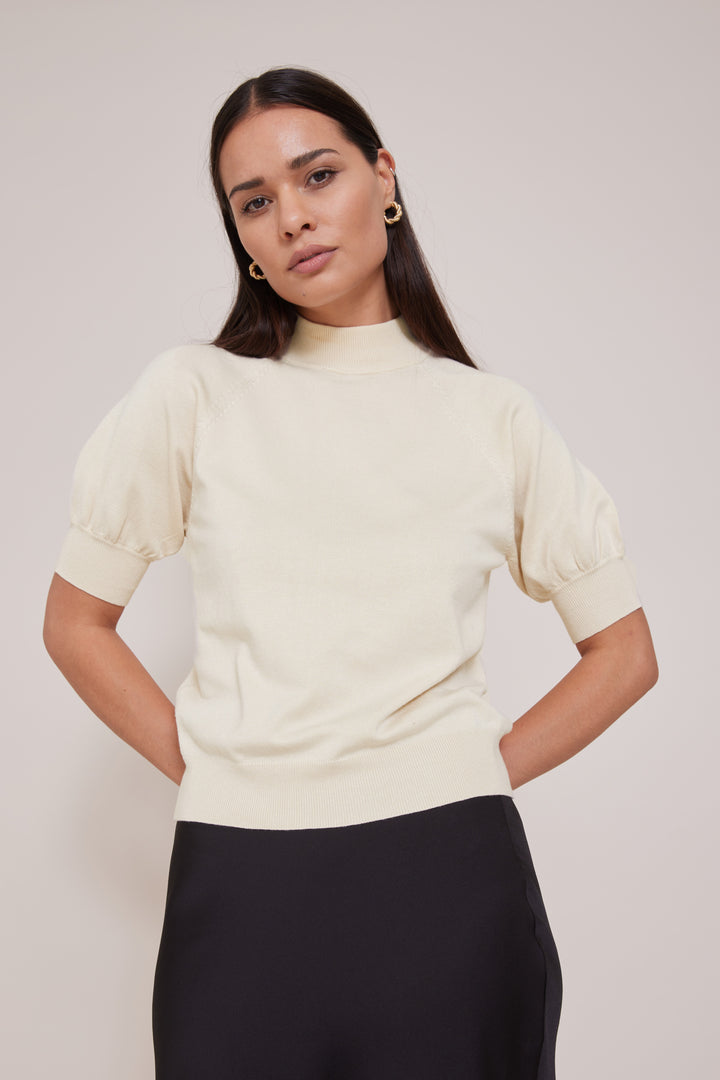 Bruuns Bazaar Women AnemoneBBHalias knit Strik White Cream