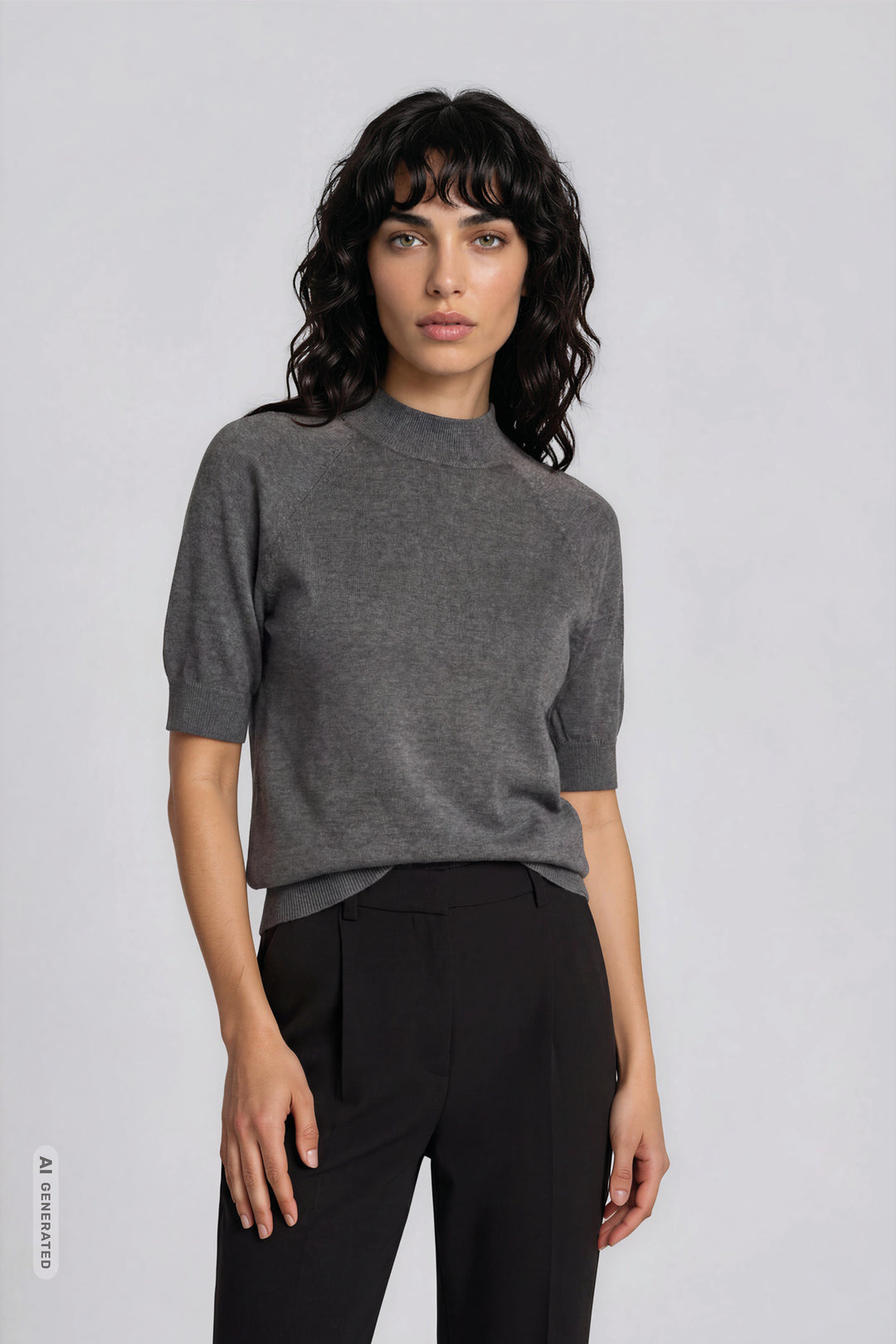 Bruuns Bazaar Women AnemoneBBHalias strik Strik Grey mel