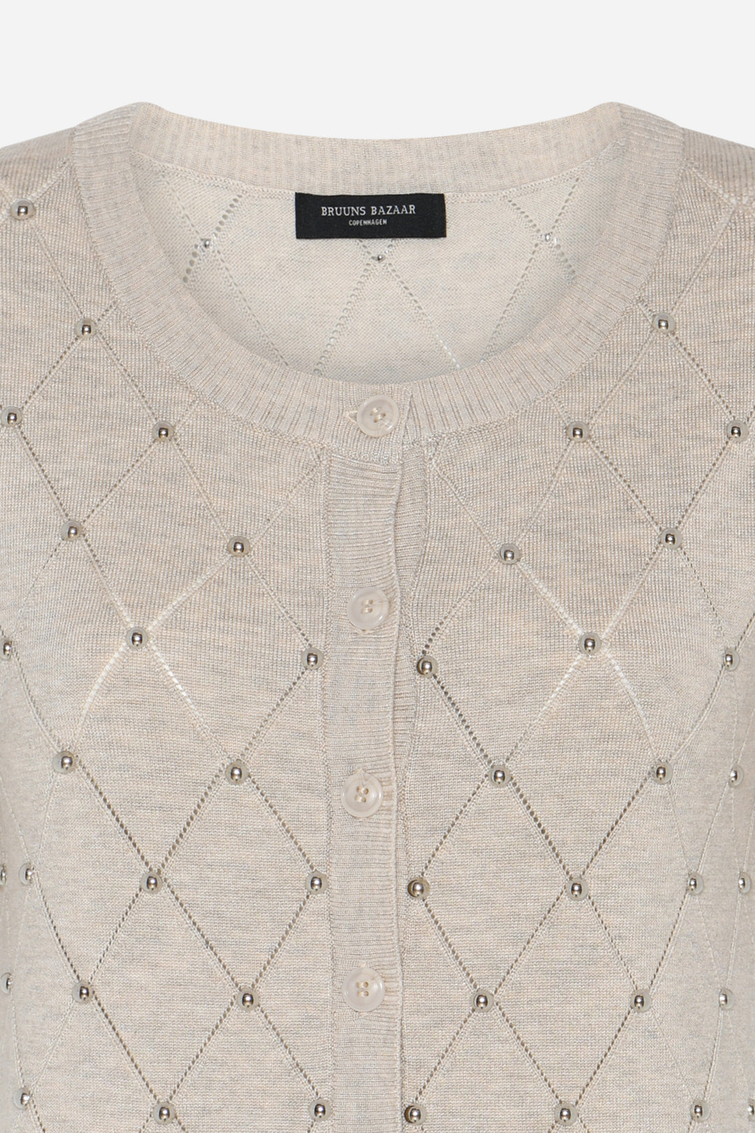 Bruuns Bazaar Women AnemoneBBTiti knit Strik Sand Melange