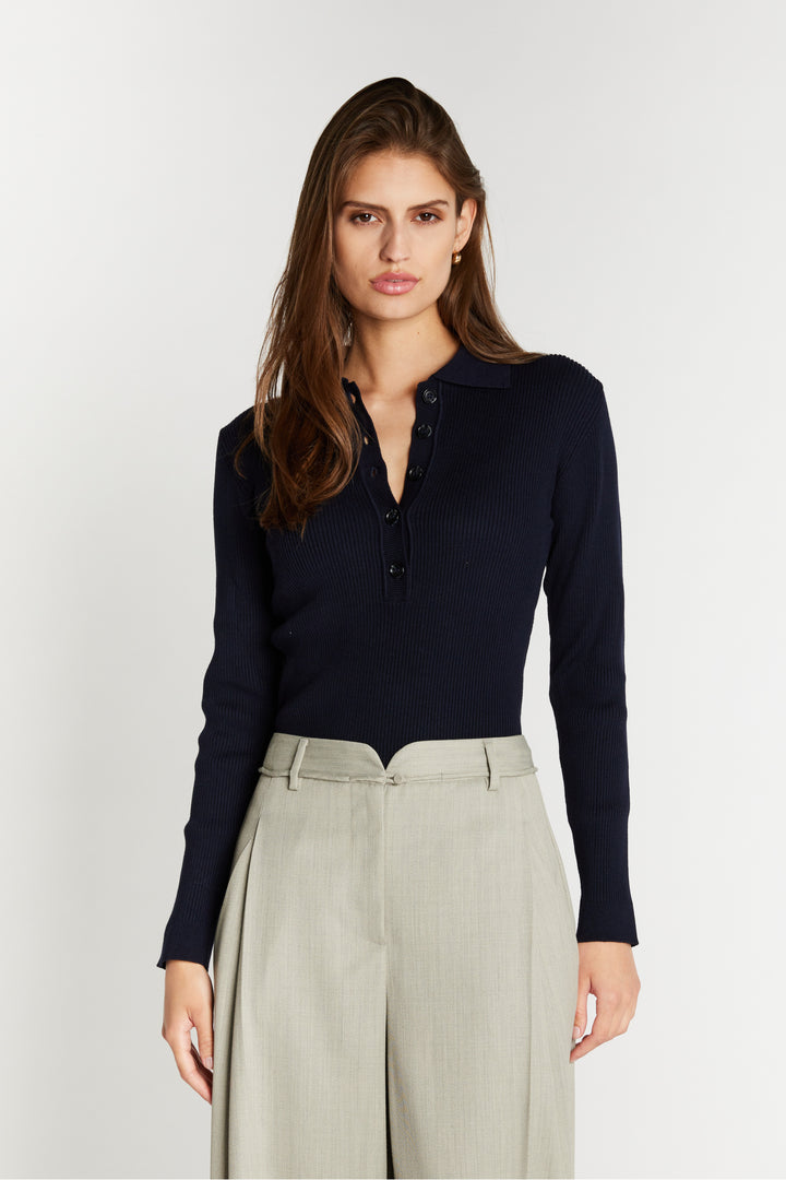 Bruuns Bazaar Women AnemoneBBValea strik polo Strik Navy