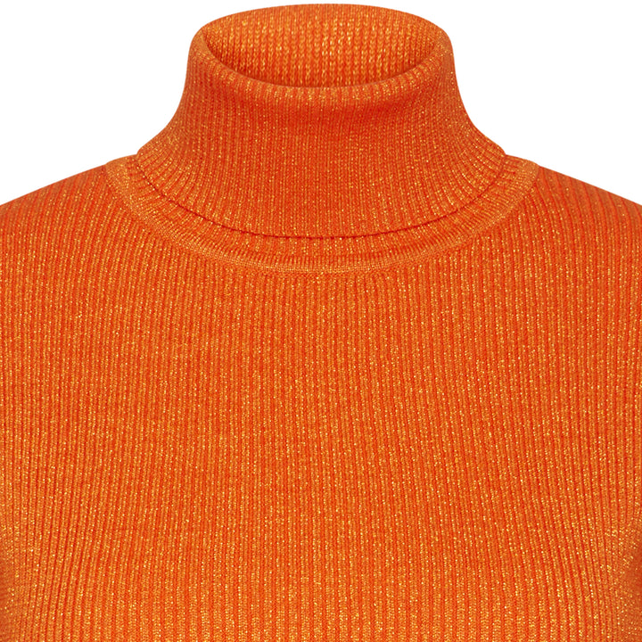 Bruuns Bazaar Women AnemonesBBBatildas knit Knit Orange / Orange lurex
