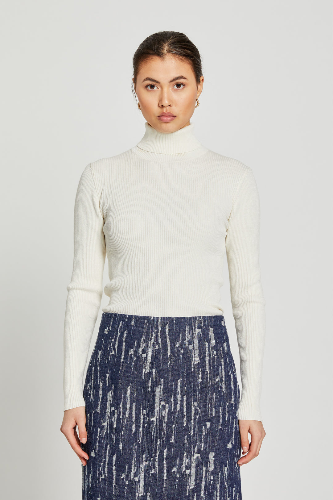 Bruuns Bazaar Women AnemonesBBBatildas knit Strik White Cream / White lurex