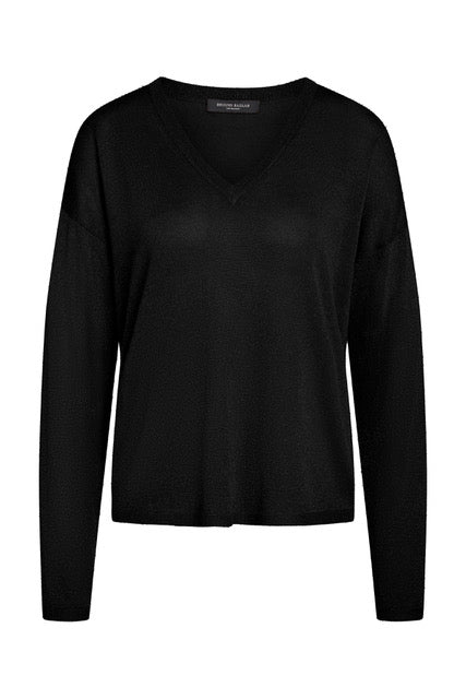 Bruuns Bazaar Women AnemonesBBMarlia strik Knit Black / Black lurex