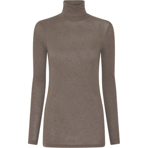 Bruuns Bazaar Women AngelaBB Roll neck T-shirts Morel