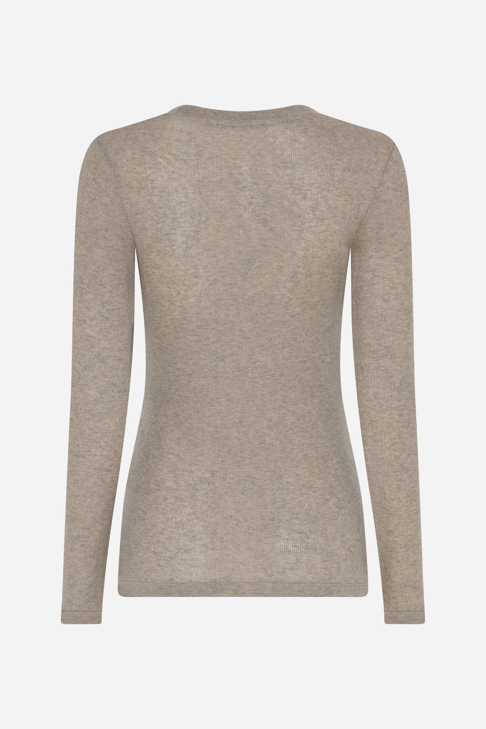 Bruuns Bazaar Women AngelaBB langærmet T-shirt T-shirts Roasted Grey