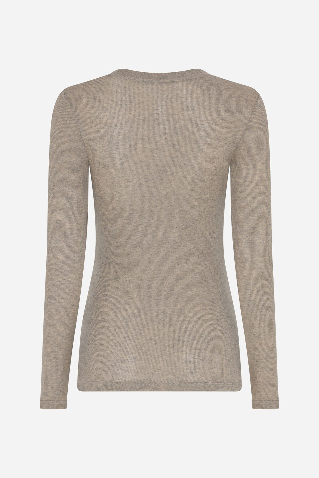 Bruuns Bazaar Women AngelaBB langærmet T-shirt T-shirts Roasted Grey