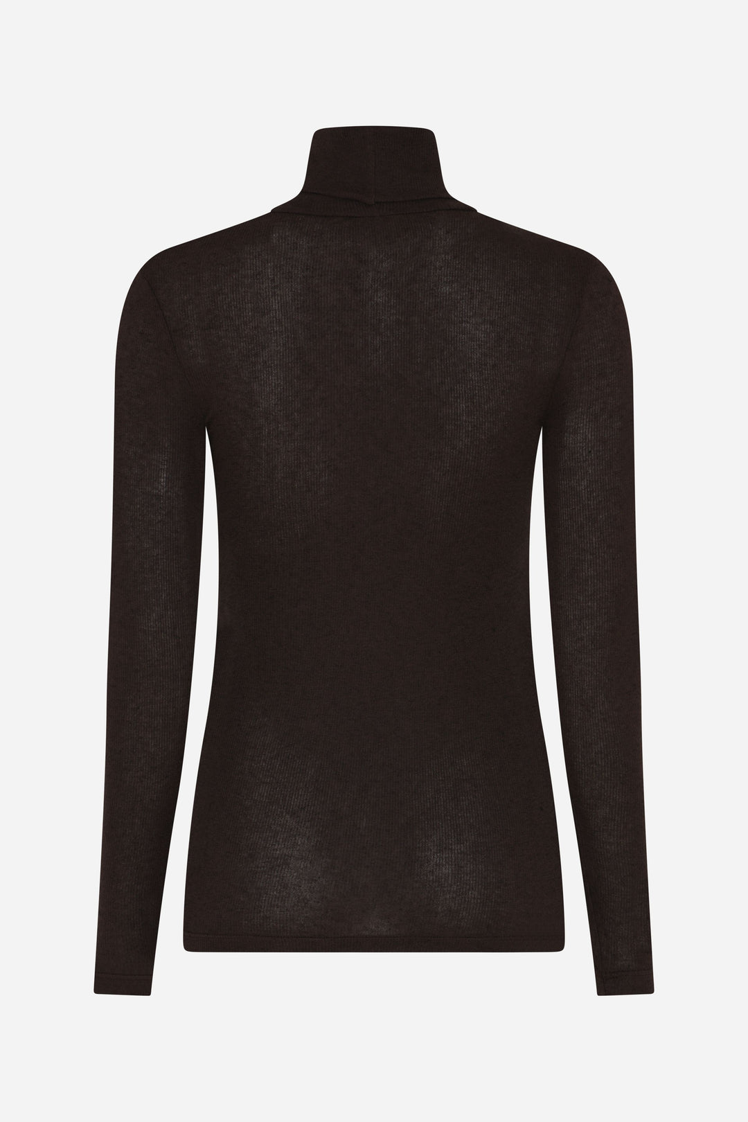 Bruuns Bazaar Women AngelaBB rullekrave T-shirts Dark Brown