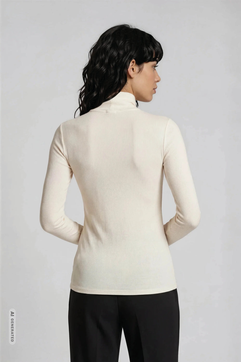 Bruuns Bazaar Women AngelaBB rullekrave T-shirts Snow White