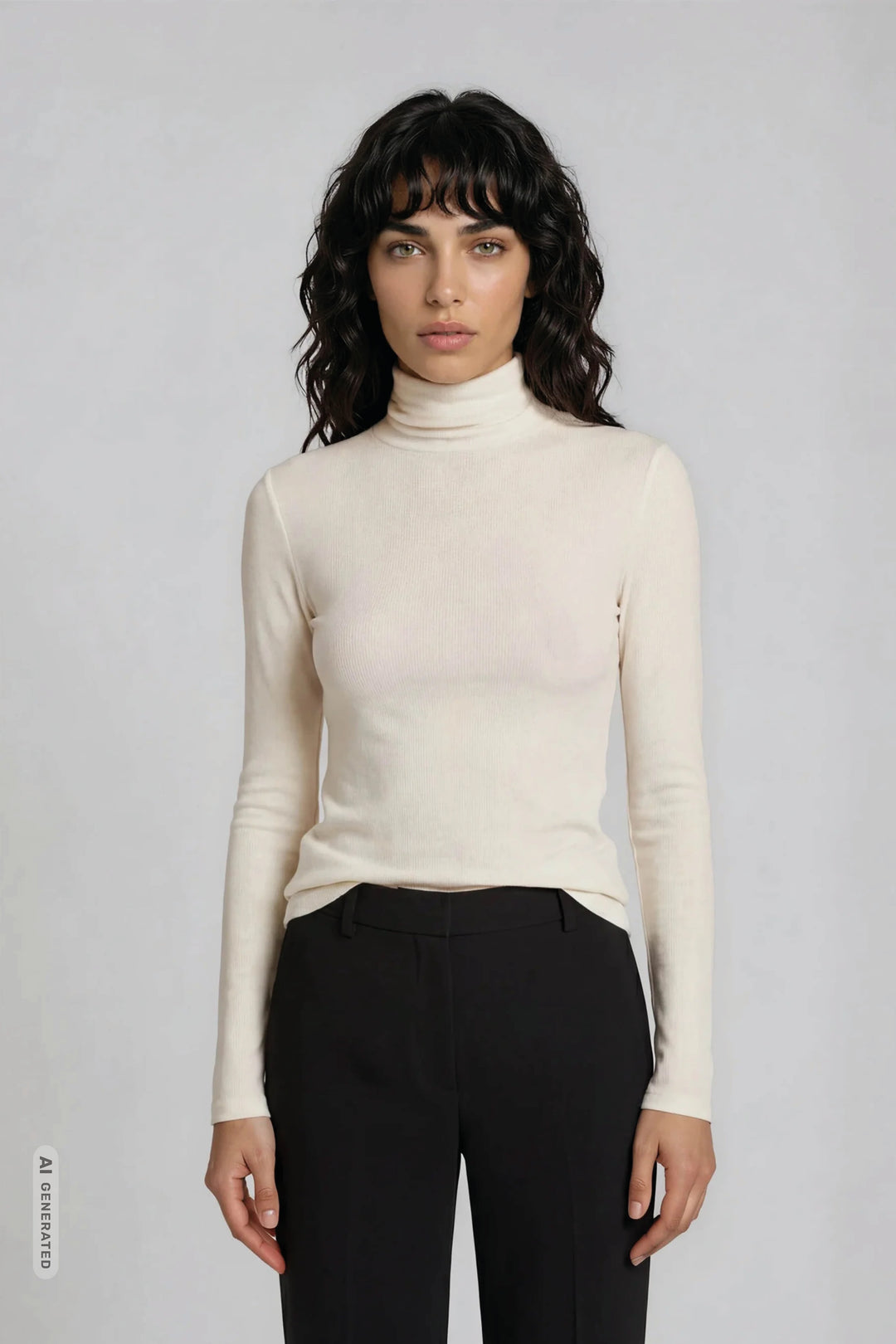 Bruuns Bazaar Women AngelaBB rullekrave T-shirts Snow White