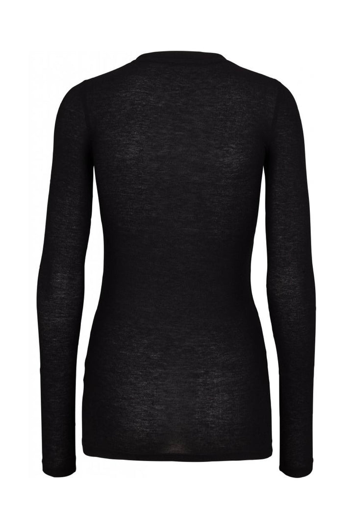 Bruuns Bazaar Women Angela LS bluse T-shirts Black