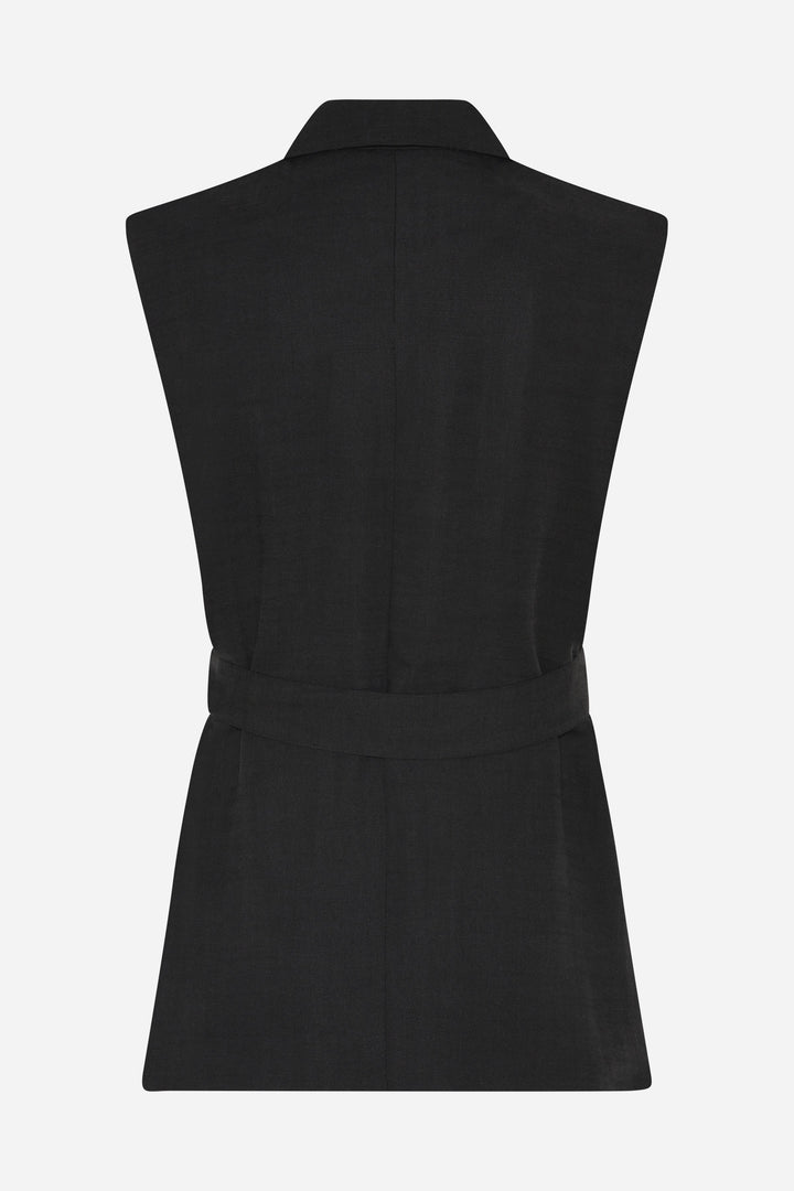 Bruuns Bazaar Women AphandraBBEwe vest Blazere Black