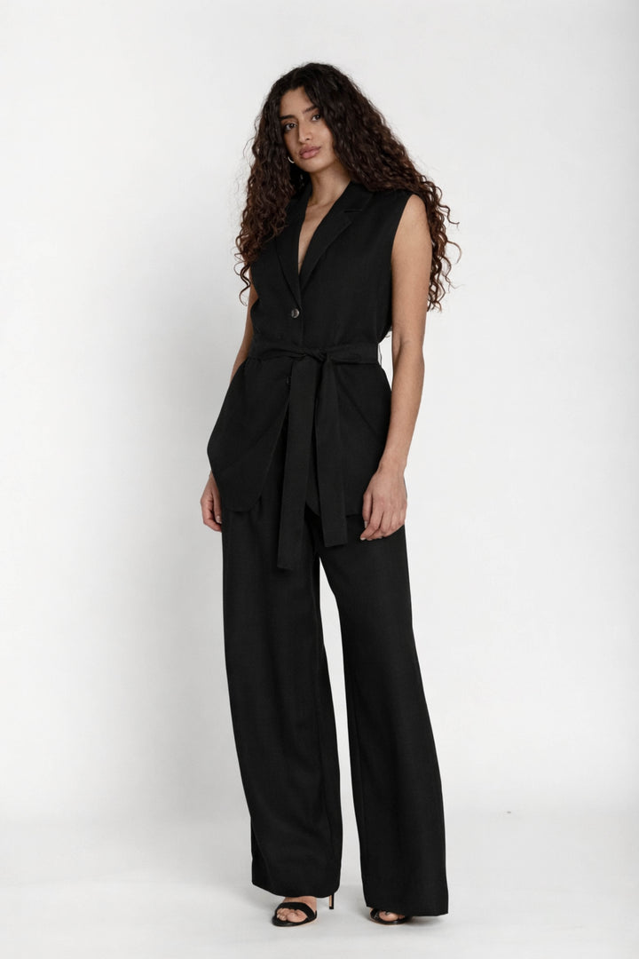 Bruuns Bazaar Women AphandraBBEwe vest Blazere Black