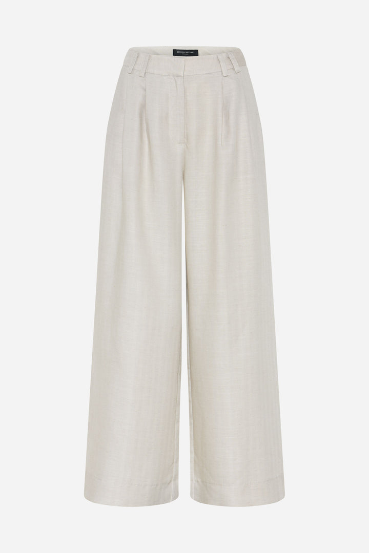 Bruuns Bazaar Women AphandraBBHannah pants Bukser .Sand