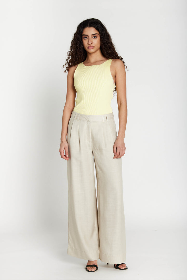 Bruuns Bazaar Women AphandraBBHannah pants Bukser .Sand