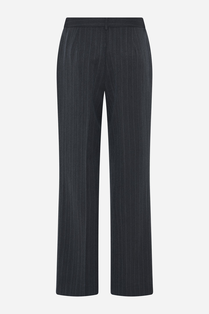 Bruuns Bazaar Women ApricotBBEleza bukser Bukser Herringbone blue pin stripe