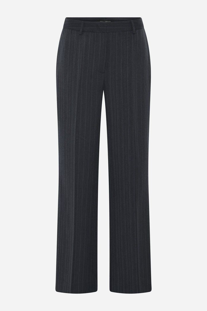 Bruuns Bazaar Women ApricotBBEleza bukser Bukser Herringbone blue pin stripe