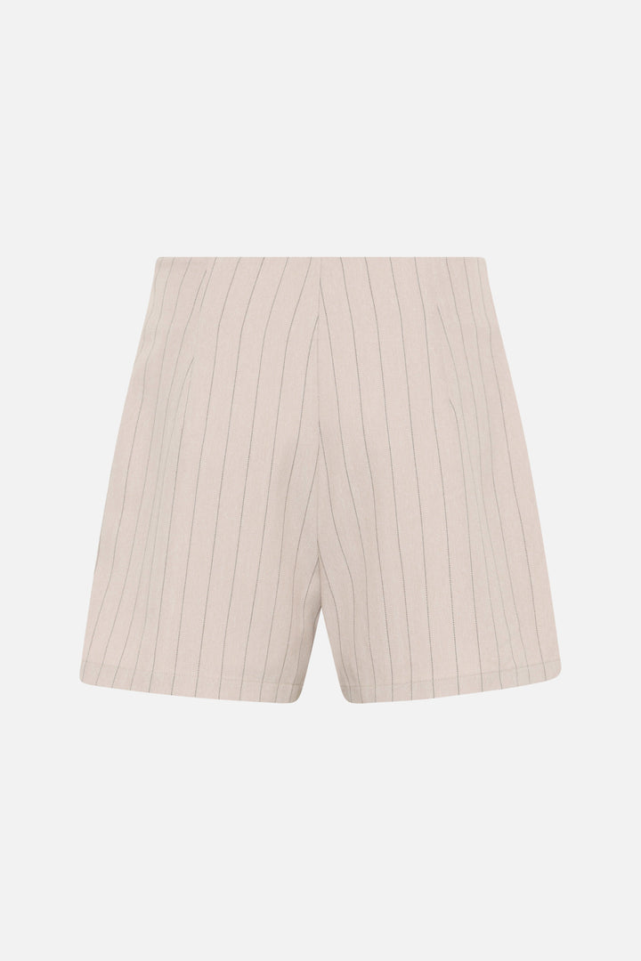 Bruuns Bazaar Women ApricotBBErica nederdel-shorts Shorts Light Grey stripes