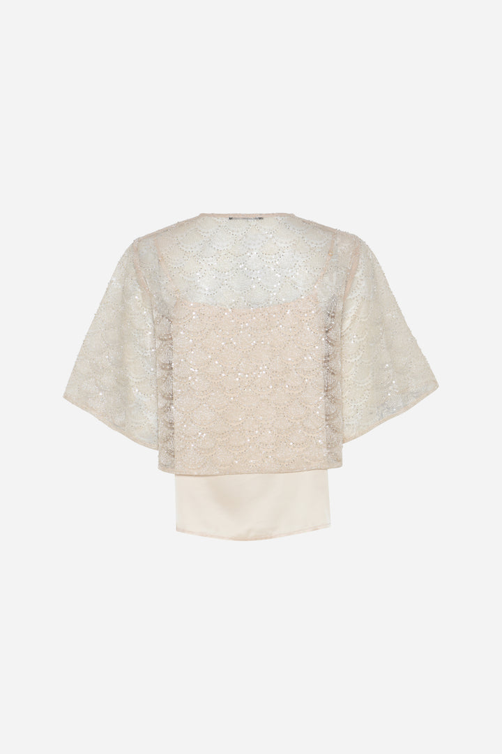 Bruuns Bazaar Women ArchontoBBKarisa bluse Bluser Light Gold