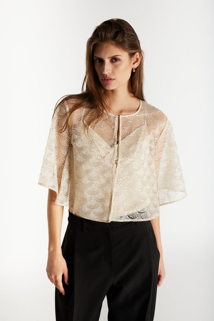 Bruuns Bazaar Women ArchontoBBKarisa bluse Bluser Light Gold