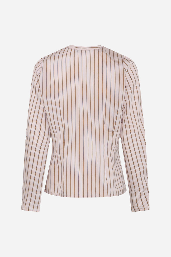 Bruuns Bazaar Women ArengaBBZea skjorte Skjorter Primrose Pink stripe