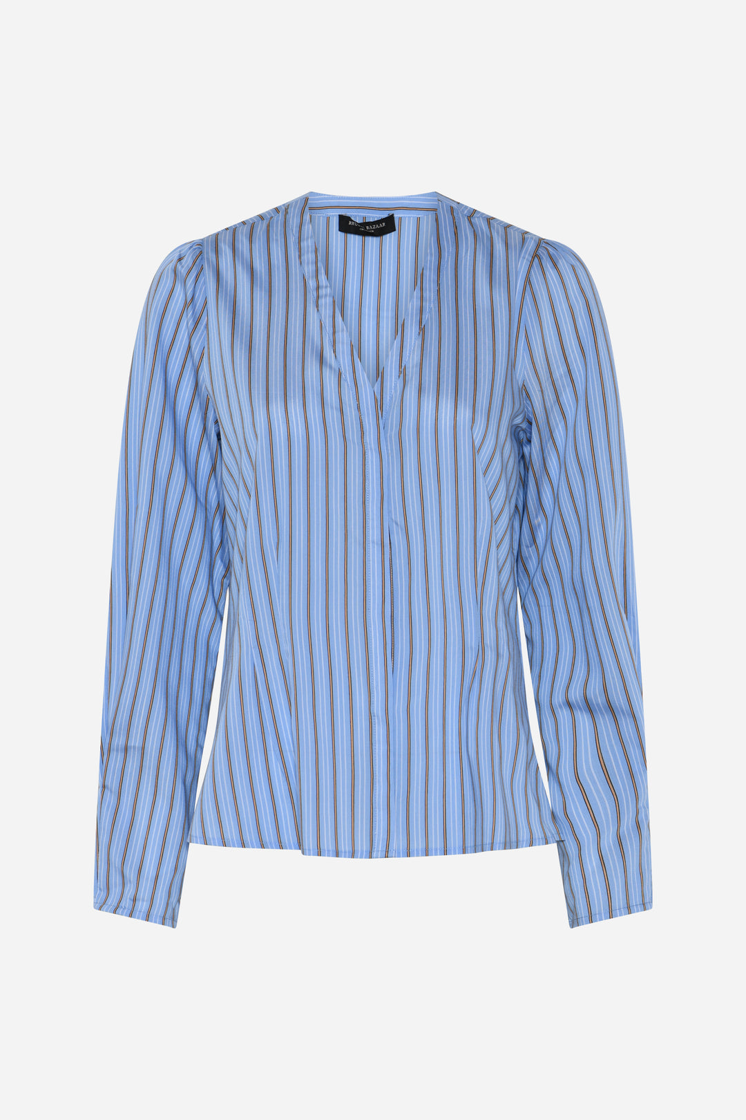 Bruuns Bazaar Women ArengaBBZea skjorte Skjorter Sky Blue stripe