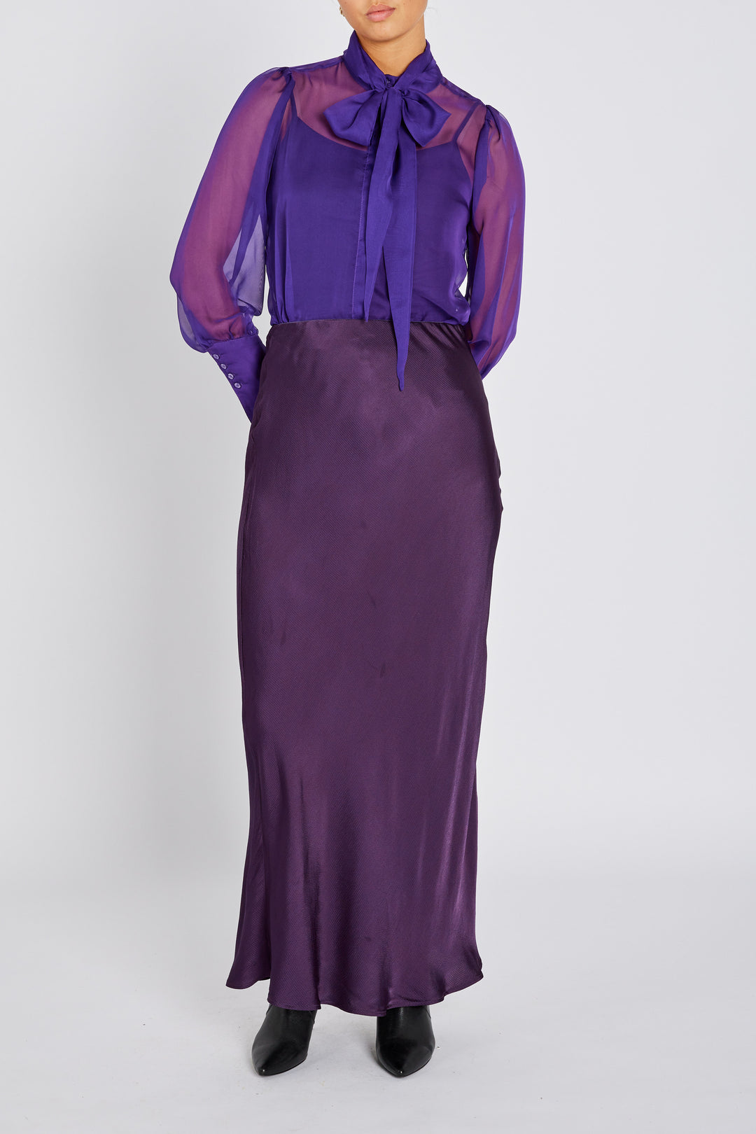 Bruuns Bazaar Women ArfajBBJoanelle nederdel Nederdele Night Shadow