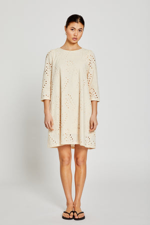 Bruuns Bazaar Women ArgyreiaBBLuzie dress Dress White Cream