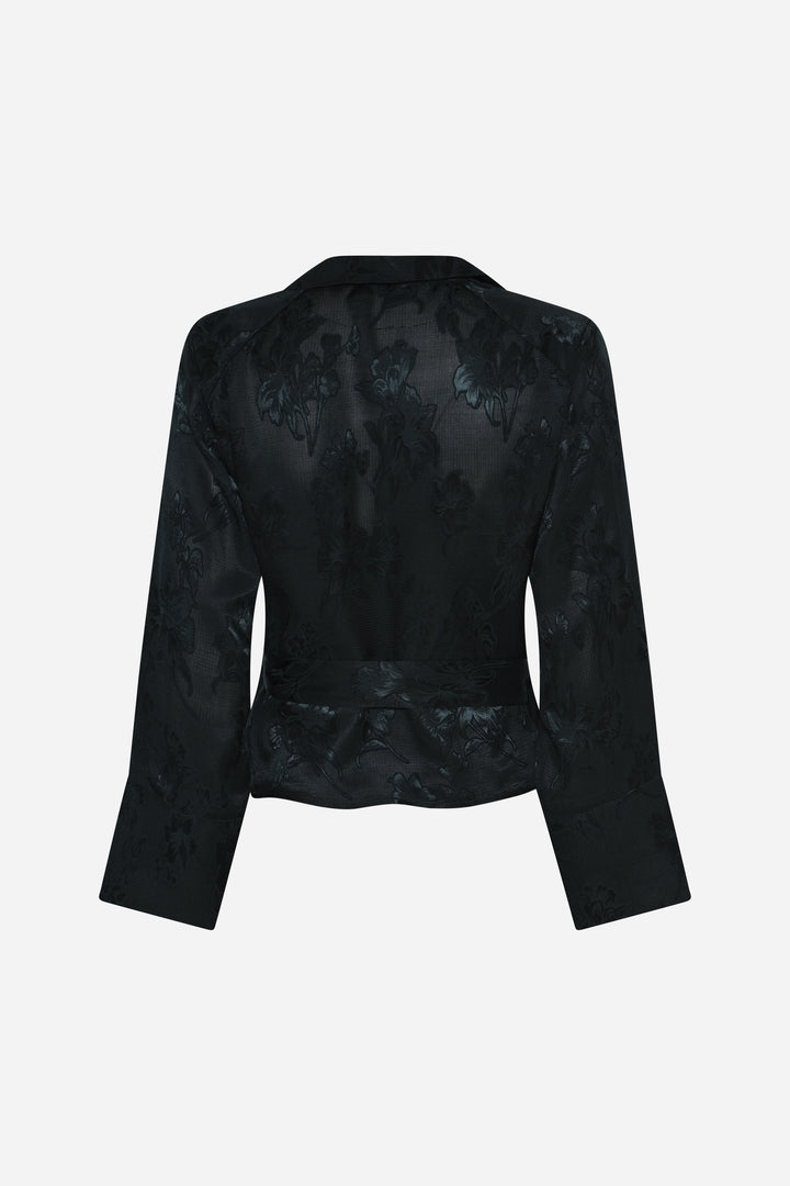 Bruuns Bazaar Women AsteroBBKaisas bluse Bluser Midnight Green
