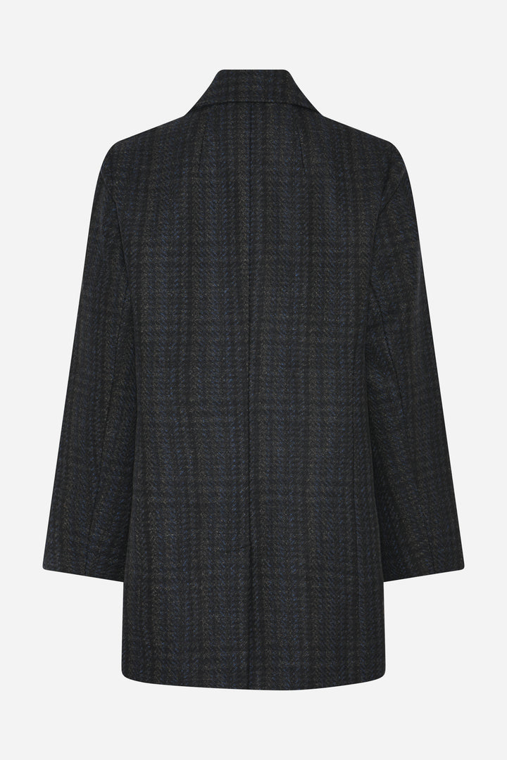 Bruuns Bazaar Women AzaleaBBAbella jakke Overtøj Dark Check