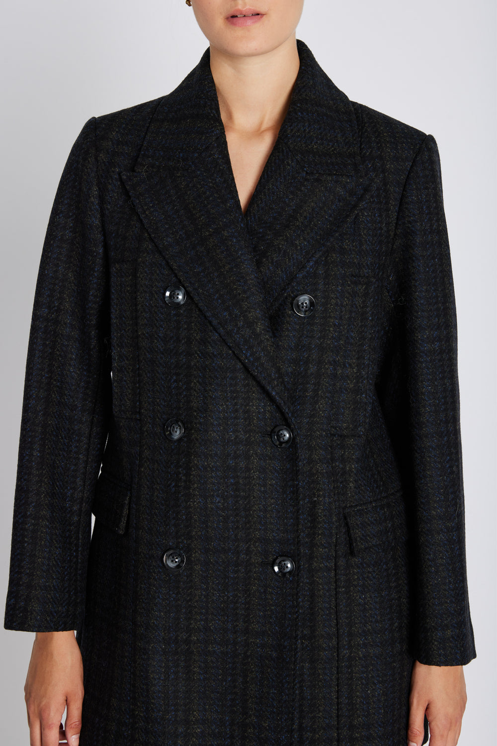 Bruuns Bazaar Women AzaleaBBAbella jakke Overtøj Dark Check