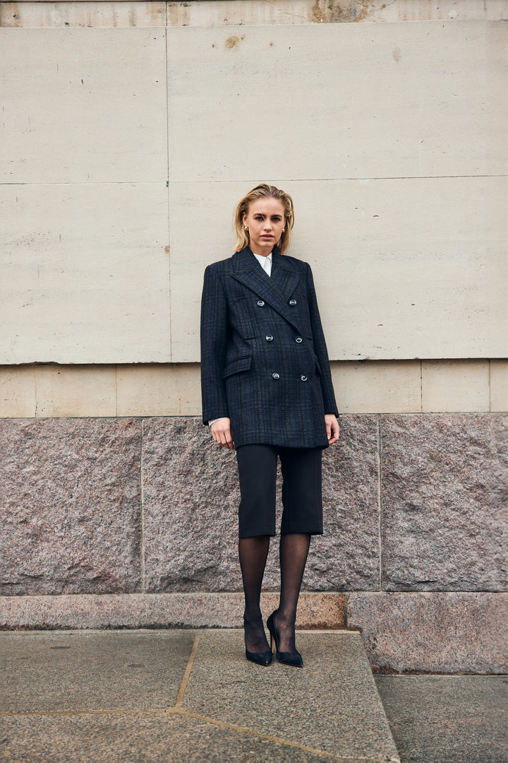 Bruuns Bazaar Women AzaleaBBAbella jakke Overtøj Dark Check