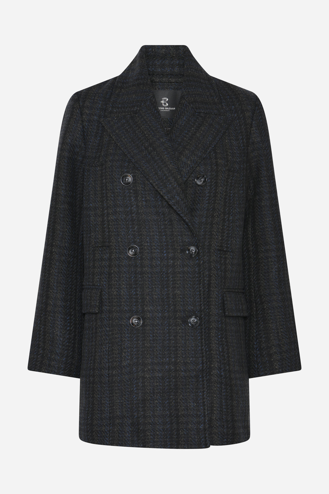 Bruuns Bazaar Women AzaleaBBAbella jakke Overtøj Dark Check
