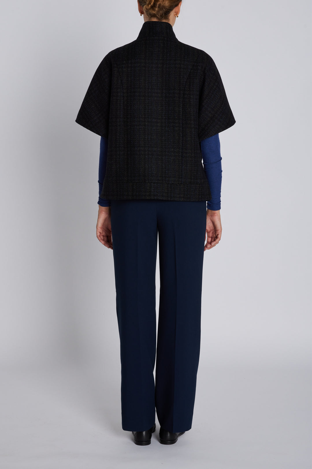 Bruuns Bazaar Women AzaleaBBCarly vest Overtøj Dark Check