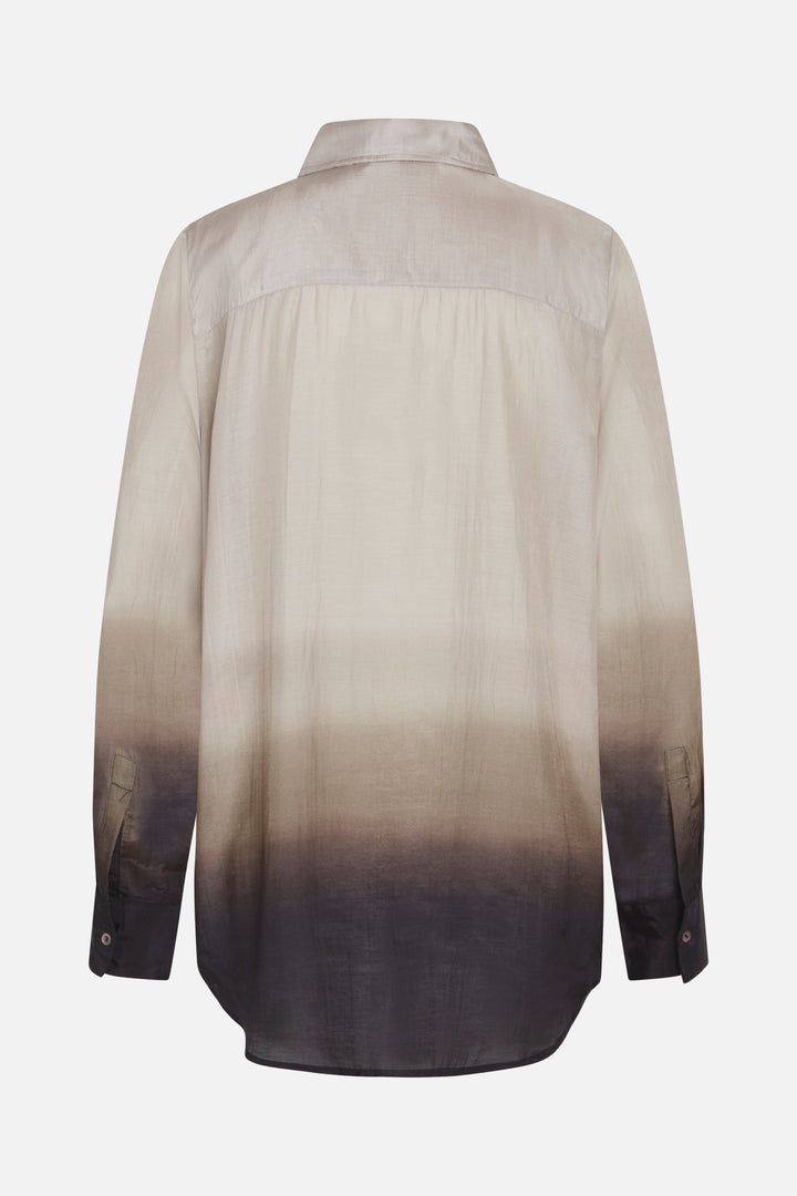 Bruuns Bazaar Women BaccataBBLuas skjorte Skjorter Fading Brown